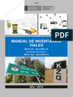 MANUAL de Inventarios Viales