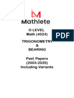 Trigonometry and Bearing - P1 Solved