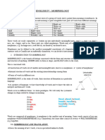 Morphology Exam Notes