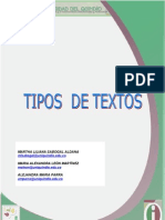 Guía 3 UNIDAD. Tipos de Textos