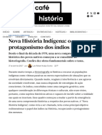 Nova História Indígena - o Protagonismo Dos Índios