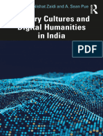 Nishat Zaidi, A. Sean Pue - Literary Cultures and Digital Humanities in India-Routledge (2022)