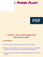 Diesel Power Plant