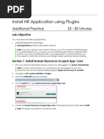 SNAF - Install HR Application Using Plugins Lab