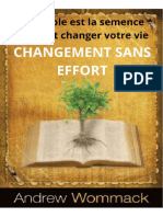 Changement Sans Effort - La Parole Est Une Semence