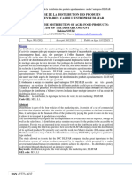 L'analyse de La Distribution Des Produits Agroalimentaires - Cas de L'entreprise Dlsfar