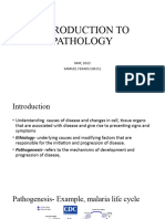 Introduction To Pathology