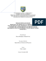 Tesis 2.1 Venezuela (2008) Propuesta de Diseño de Una Herramienta Estandarizada para Mejorar