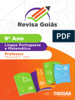 Revisa Goiás 9º Ano LP e Mat Março - Abril - Professor