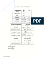 Formulario Controle Continuo