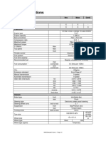 Mazda Mazda2 DEI Specifications 200709