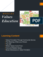 Module 2 Values Education