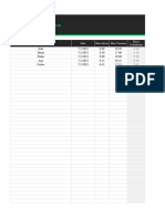 Planilha Controle de Produtividade Individual Dos Funcionarios