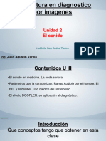 Tecnicatura en Diagnostico Por Imágenes: Unidad 2 El Sonido