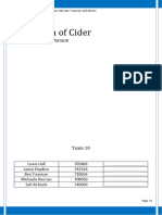 Production of Cider