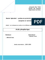 Acide Phosphorique