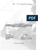 Estructura Informe Final Trayectos 