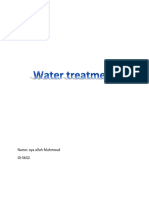 Water Treatment