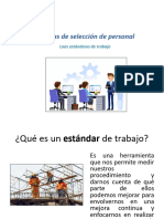 Los Estandares de Trabajo