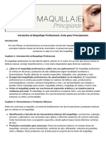 Ebook Iniciación Al Maquillaje Profesional Guía para Principiantes