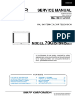 Skema TV Sharp 70gs-64s Chassis Da-100