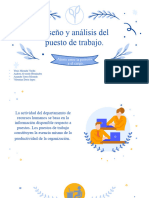 Diseño y Analísis Del Puesto de Trabajo