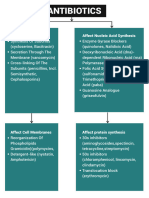Antibiotics Mindmap