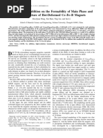 (2016 - 王仁全) Effects of Ga addition on the formability of main phase and microstructure of hot-deformed Ce-Fe-B Magnets