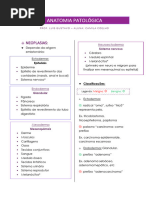 Anatomia Patológica. Resumo