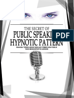 The Secret of Public Speaking Hipnotic Pattern (Original) Edit