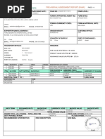 Pre-Arrival Assessment Report (Paar)