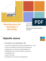 Formation A SketchUp Modelisation 3D Et