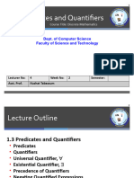 DM 4 Predicates Quantifires