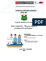 Plan de Trabajo Municipio Escolar Jma - 2022