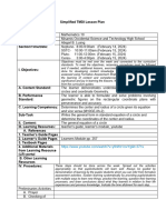 Simplified TMDI Lesson Plan