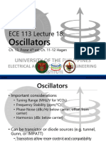 Ece113 Lec18 Oscillators