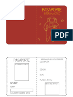 Plantillas Pasaporte Intergaláctico