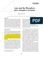 Ecosystems and The Biosphere As Complex Adaptive Systems