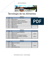 Tecnologia de Los Alimentos