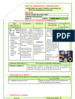 Sesion de Comunicacion - Lunes 8 de Agosto - Usamos Conectores de Causa y Efecto Analizando Un Texto de Fenómenos Naturales.