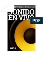 Entrenamiento Básico de Sonido en Vivo - Libro 1