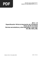 M7.5 - IV-Especificación 100 de La Asociación de Transporte Aéreo de EE - UU (ATA) Nov 2016 E2R0