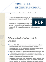 Sindrome de La Adolescencia Normal