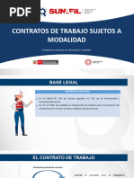 Contratos de Trabajo Sujetos A Modalidad.2021