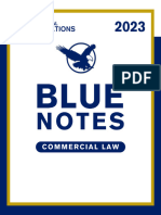 2023 - BLUE NOTES - Commercial Law