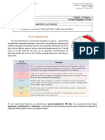 7B Cs Naturales Guia Ciclo Menstrual