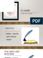 CLAIMS