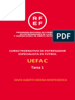 UEFA C TAREA N 1 DAVID 11 Dic 23. 2