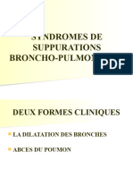 Syndrome Suppuration Bronchopulmonaire