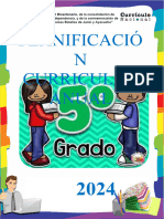 PLANIFICACIÓN ANUAL - 2024 5to